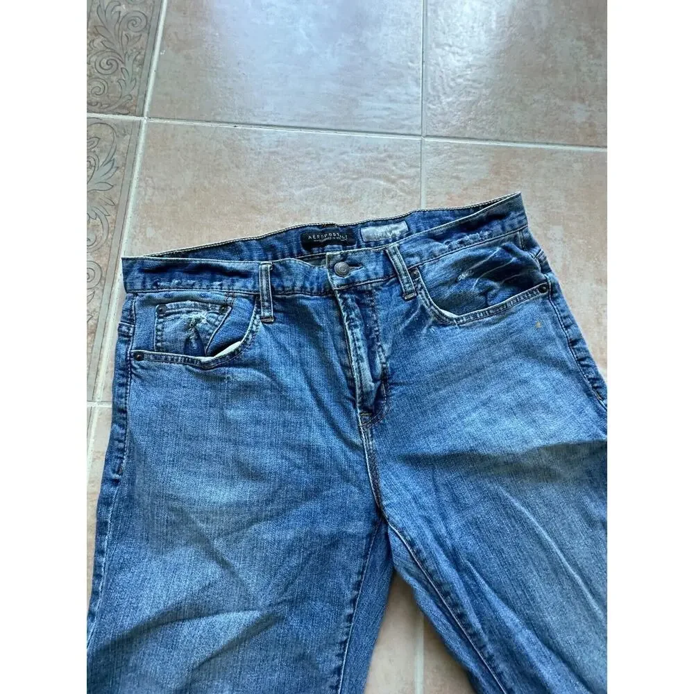 Aeropostale Slim Straight Jeans Size 34‎ X 32